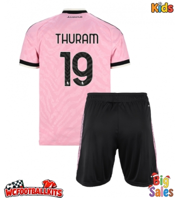 Juventus Khephren Thuram #19 Replica Away Stadium Kit for Kids 2026-27 Short Sleeve (+ pants)